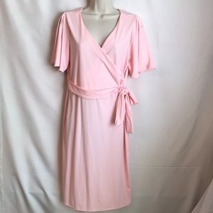 NWT—Plus Size Pastel Pink Dress, Size XXL